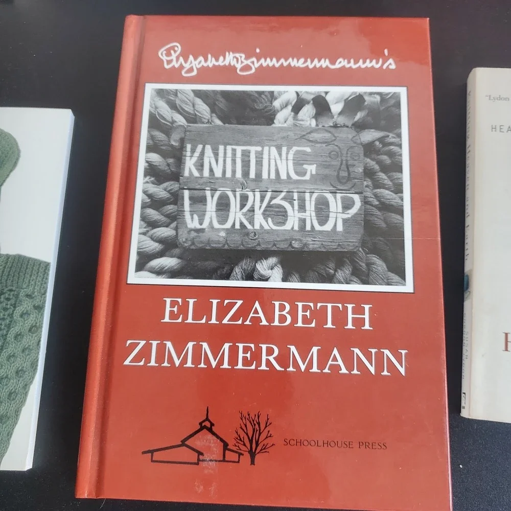 Elizabeth Zimmermanns Knitting Workshop Copy 1981 HB Knitting lot of 6 Books